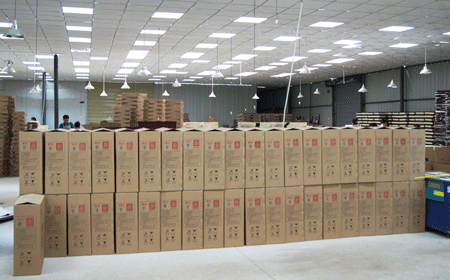 礼盒成品打包